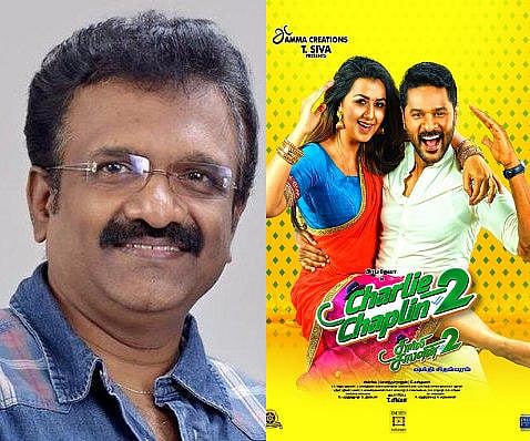 சார்லி சாப்ளின்-2 திரைப்படத்திற்கு தடை கேட்டு வழக்கு: தயாரிப்பாளர் டி.சிவாவுக்கு நீதிமன்றம் நோட்டீஸ்
