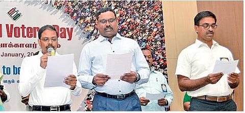 யாருக்கு வாக்களித்தோம் என்பதை 7 விநாடிகள் காட்டும் வசதி: அனைத்து சாவடிகளிலும் ‘விவிபாட்’ இயந்திரம்; தமிழக தலைமை தேர்தல் அதிகாரி சத்யபிரத சாஹு தகவல்