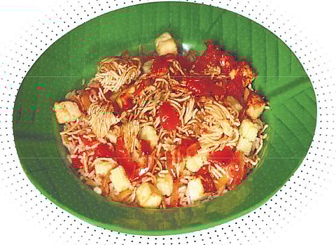 அசத்தலான அமெரிக்க உணவு: வெஜ் சிஸ்லர்