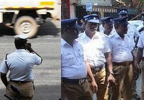 பணியின்போது செல்போன்களை பயன்படுத்தும் காவலர்கள் மீது நடவடிக்கை: காவல்துறைக்கு உயர் நீதிமன்றம் பாராட்டு