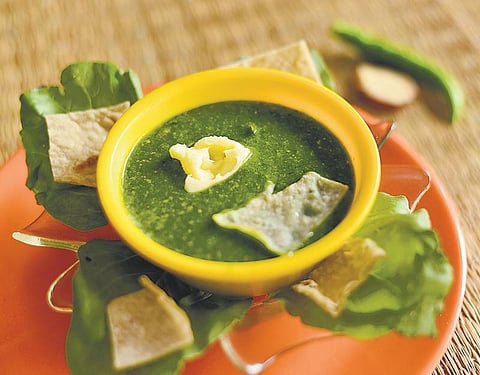 தேர்வு நேரச் சத்துணவு: கீரை டோக்ளா