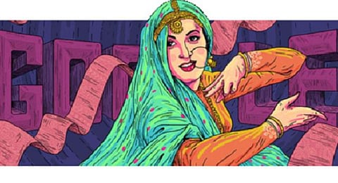 மதுபாலாவின் 86-வது பிறந்த தினம்: அழகிய ஓவியத்தில் மிளிரும் கூகுள் டூடுள்