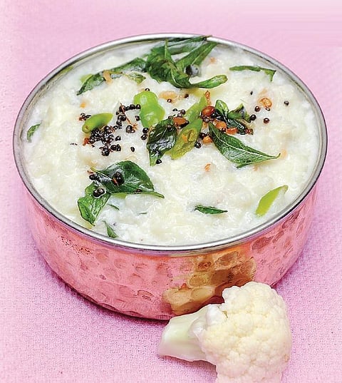 பழைய காய், புது உணவு: காலிபிளவர் தயிர் சாதம்