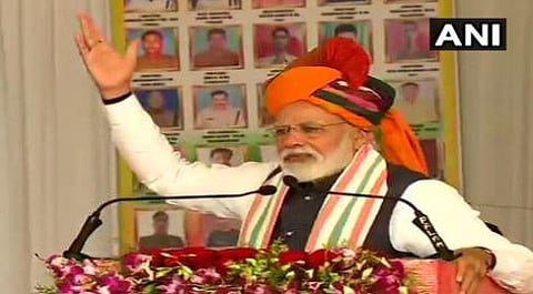 ‘‘பாதுகாப்பான கரங்களில் நாடு உள்ளது’’ - விமானப்படை தாக்குதல் குறித்து பிரதமர் மோடி பேச்சு