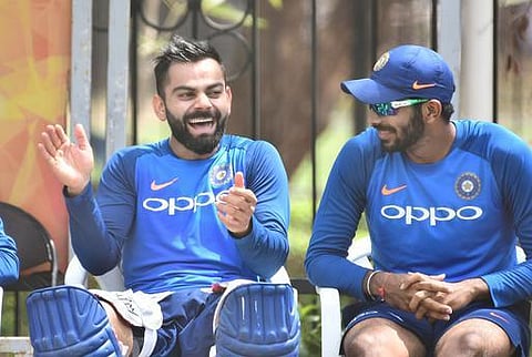 கேப்டனையே ஸ்லெட்ஜிங் செய்வாயா? - ஐபிஎல் விளம்பர வீடியோவில் பும்ரா- கோலி ருசிகரம்