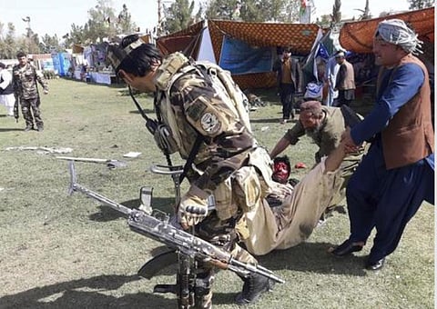 ஆப்கானில் விவசாயிகள் கொண்டாட்டத்தில் குண்டுவெடிப்பு: 2 பேர் பலி