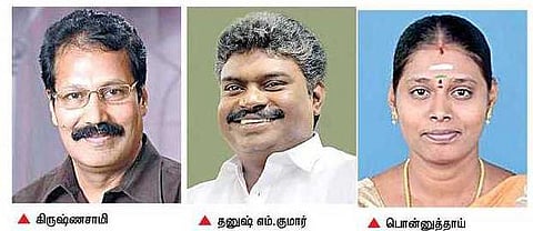 பட்டியலில் இருந்து நீக்கக் கோரும் கிருஷ்ணசாமி பொதுத் தொகுதியில் போட்டியிடலாமே?- விளாசும் தென்காசி அமமுக வேட்பாளர் பொன்னுத்தாய்