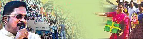 பிரச்சார உலா: திரும்பிப் பார்க்க வைக்கும் தினகரன்