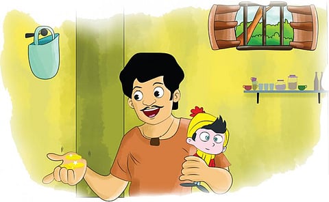 கதை: மந்திர பொம்மை!﻿