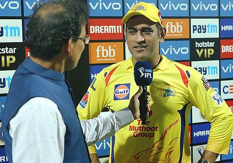 தாஹிரும், ஹர்பஜனும் ஓல்டு வைன்; சென்னை ரசிகர்கள் என்னை தத்தெடுத்துவிட்டனர்: தோனி நெகிழ்ச்சி