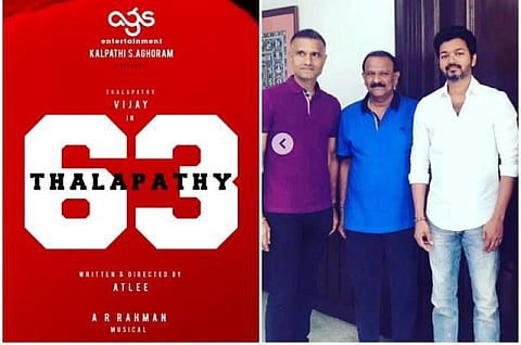 தளபதி 63 படத்துக்காக பிரம்மாண்ட ஃபுட்பால் அரங்கம் அமைப்பு: பின்னணி என்ன?