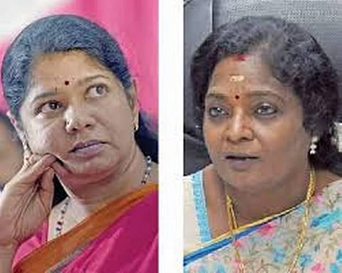 இறக்குமதி செய்யப்பட்ட வேட்பாளர்: கனிமொழி பேச்சுக்கு தமிழிசை பதிலடி