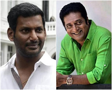 பெங்களூரு மத்திய தொகுதியில் பிரகாஷ்ராஜ் போட்டி: விஷால் ஆதரவு