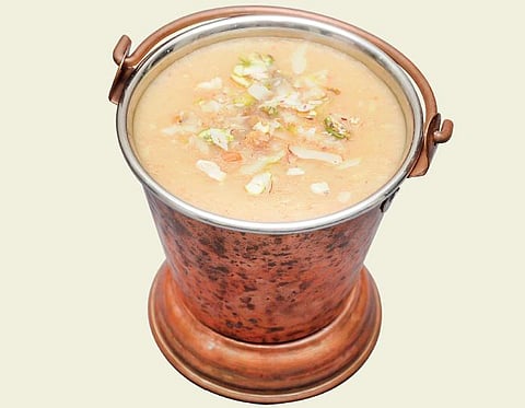 வகை வகையான சித்திரை விருந்து: சம்பா கோதுமைப் பால் பாயசம்