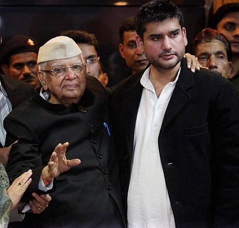 6 ஆண்டுகள் போராடி தந்தையை நிரூபித்த திவாரியின் மகன் டெல்லியில் திடீர் மரணம்