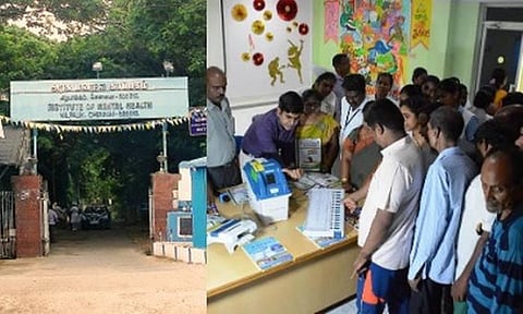 மனநலம் பாதிக்கப்பட்டு சிகிச்சை பெறும் 159 பேர் தேர்தலில் வாக்களிப்பு