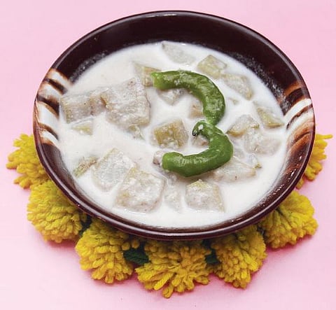 வாழை சமையல்: வாழைக்காய்ப் பால்கறி