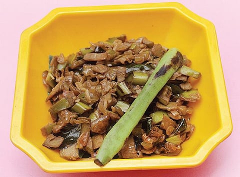 வாழை சமையல்: வாழைக்காய் தோல் பொரியல்