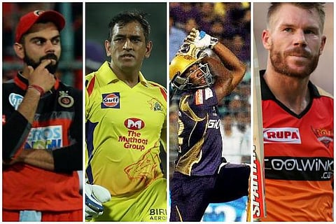 ஐபிஎல் 2019: ரன் குவிப்பில் தொடர்ந்து முன்னணியில்  தொடக்க ஆட்டக்காரர்கள்: சவாலாக தோனி, ரஸல்