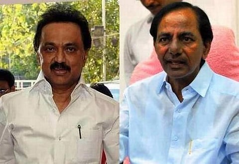 சந்திரசேகர் ராவ் ஸ்டாலினுடன் இன்று சந்திப்பு- புதிய அரசு குறித்து ஆலோசனை