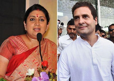 ராகுலோடு போட்டியிட்டு முன்னிலை: வைரலாகும் ஸ்மிருதி இரானி ட்வீட்