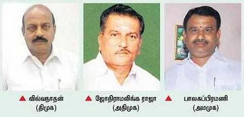 ஆம்பூர் சட்டப்பேரவை தொகுதியில் திமுக வேட்பாளருக்கு வெற்றி முகம்