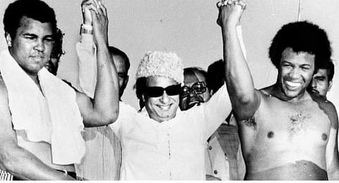 குத்துச்சண்டை ஜாம்பவான் முகமது அலியின் 3-ம் ஆண்டு நினைவு நாள்: எம்ஜிஆர், கருணாநிதி, முகமது அலி இடையே உள்ள ஒற்றுமை