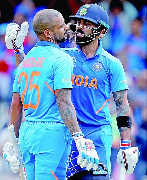 ஷிகர் தவண், கோலி அதிரடி ஆட்டம்: ஆஸி.யை வீழ்த்தியது இந்தியா - ஜஸ்பிரித் பும்ரா, புவனேஸ்வர் குமாருக்கு தலா 3 விக்கெட்கள்