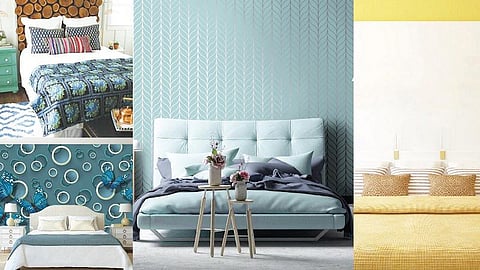 சுவர்களால் அழகாகும் படுக்கையறை