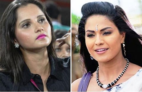 பாக். அணி தோல்வி : பாகிஸ்தான் நடிகையின் ட்வீட்டுக்கு பதிலடி கொடுத்த சானியா மிர்சா