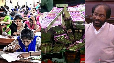 நீட் தேர்வால் தனியார் கோச்சிங் சென்டர்களுக்கு ரூ.12 ஆயிரம் கோடி வருமானம்: மாநிலங்களவையில் திருச்சி சிவா தகவல்