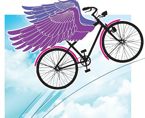 யு டர்ன் 26: டி. ஐ. சைக்கிள் றெக்கை கட்டி பறக்குதய்யா!