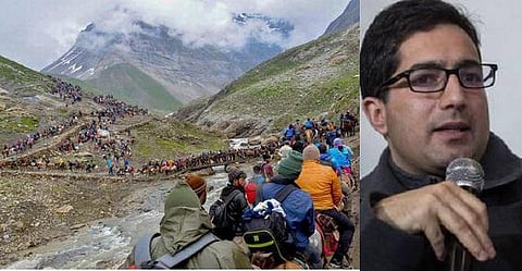 அமர்நாத் யாத்திரைக்காக உள்ளூர் மக்களுக்கு கட்டுப்பாடுகள் விதிப்பது ஏன்? - ஷா ஃபாயிசல் கேள்வி