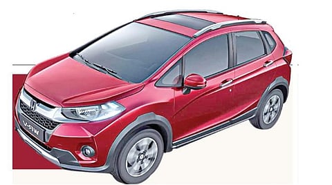 மேம்படுத்தப்பட்ட ஹோண்டா டபிள்யு ஆர்-வி