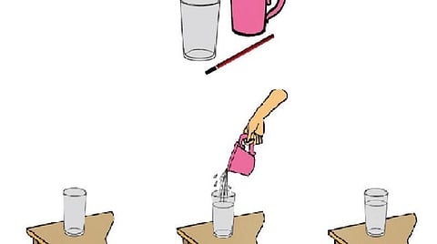 அறிவியல் மேஜிக்: பென்சிலை உடைக்கும் தண்ணீர்!