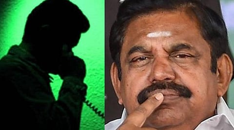 முதல்வர் எடப்பாடியை கடத்துவேன்: மிரட்டல் விடுத்த இளைஞர் கைது