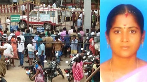 குடும்பத் தகராறில் கொடூரம்: பள்ளிக்குள் புகுந்து மாணவர்கள் கண்ணெதிரில் ஆசிரியை குத்திக் கொலை; கணவன் கைது