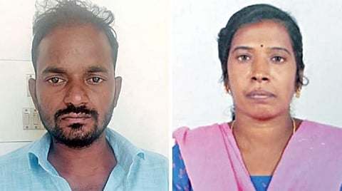  கைதான சுப்ரமணி - விஜயா (கோப்புப் படம்).