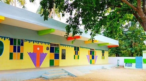 நவீனக் கட்டமைப்பில் மிளிரும் மேலராதாநல்லூர் ஊராட்சி ஒன்றிய நடுநிலைப் பள்ளி