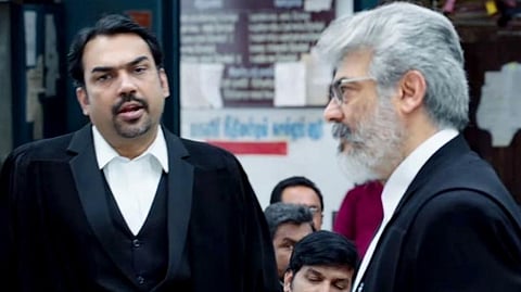 பாராட்டிய அஜித்: ரீ-டேக் கேட்ட இயக்குநர்; திகைத்த பாண்டே! - 'நேர்கொண்ட பார்வை' படப்பிடிப்பில் ஒரு சுவாரசிய நிகழ்வு