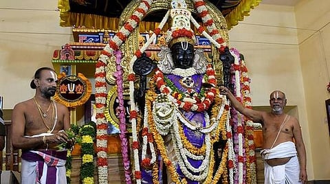 ஆண்டாள் திருக்கல்யாண நிகழ்ச்சியை முன்னிட்டு காஞ்சி அத்திவரதர் தரிசனம் இன்று 3 மணி நேரம் நிறுத்தம்: மாவட்ட ஆட்சியர் பொன்னையா அறிவிப்பு