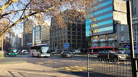 சந்தியாகோ நகர் சாலைகள்