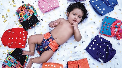 குழந்தைகள் நலம்: குழந்தைகள் நலம்துணி டயபர்களுக்கு மாறலாமா?