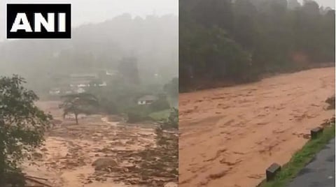 கவலப்பாராவில் மண்சரிவு ஏற்பட்ட இடம் :  படம் ஏஎன்ஐ