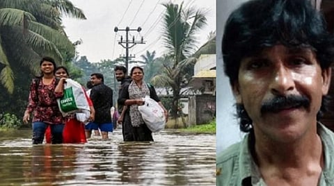 கேரள வெள்ளம்: விற்பனைக்கு வைத்திருந்த மொத்த புதுத் துணிகளையும் மக்களுக்கு தந்து உதவிய தெரு வியாபாரி