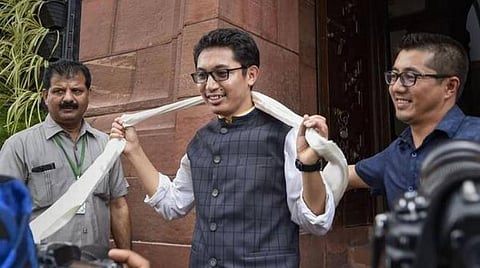 காங்கிரஸ் கட்சியின் அலட்சியத்தால் லடாக் பகுதியில் சீனா ஆக்கிரமிப்பு -﻿ பாஜக எம்.பி. ஜாம்யங் குற்றச்சாட்டு﻿