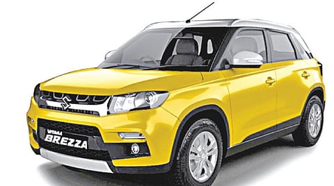 பெட்ரோலில் வருகிறது விட்டாரா பிரெஸ்ஸா