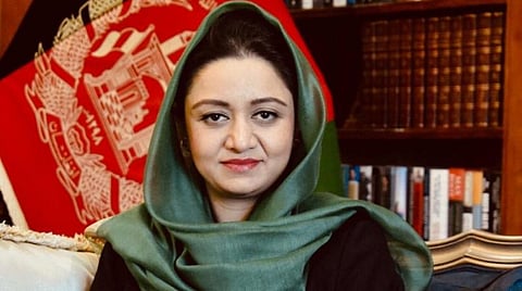 அமெரிக்காவுக்கான ஆப்கானிஸ்தான் தூதர் ரோயா ரஹ்மானி : படம் உதவி ஃபேஸ்புக்