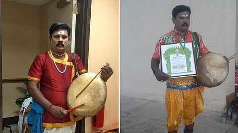 பறை இசையைப் பயிற்றுவிக்க ஆசிரியர்களை நியமிக்க வேண்டும்: கலைமாமணி விருது வென்ற ராஜா பேட்டி