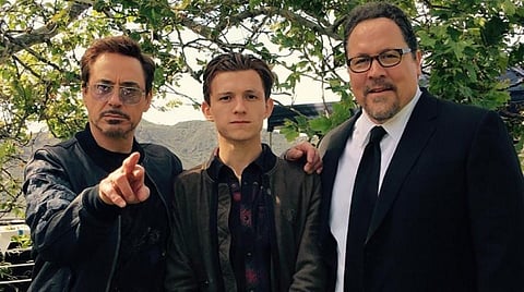 ராபட்ர் டவுனி ஜூனியர், டாம் ஹாலண்ட் உடன் ஜான் ஃபேவரூ